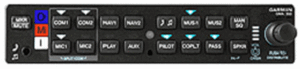 Garmin unveils GMA 350 audio panel